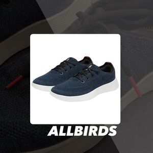 EUC Allbirds Blue Tree Runner Go Sneakers